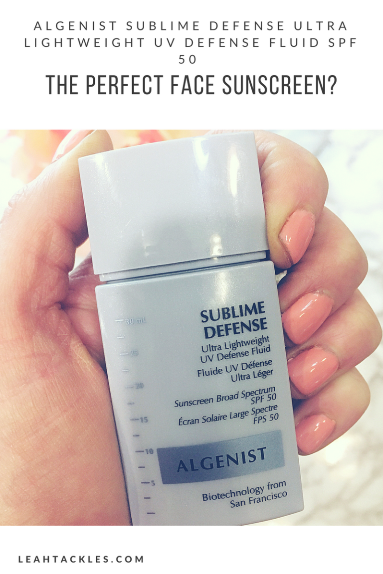 ALGENIST SUBLIME DEFENSE Ultra Lightweight UV Defense Fluid SPF 50 ...