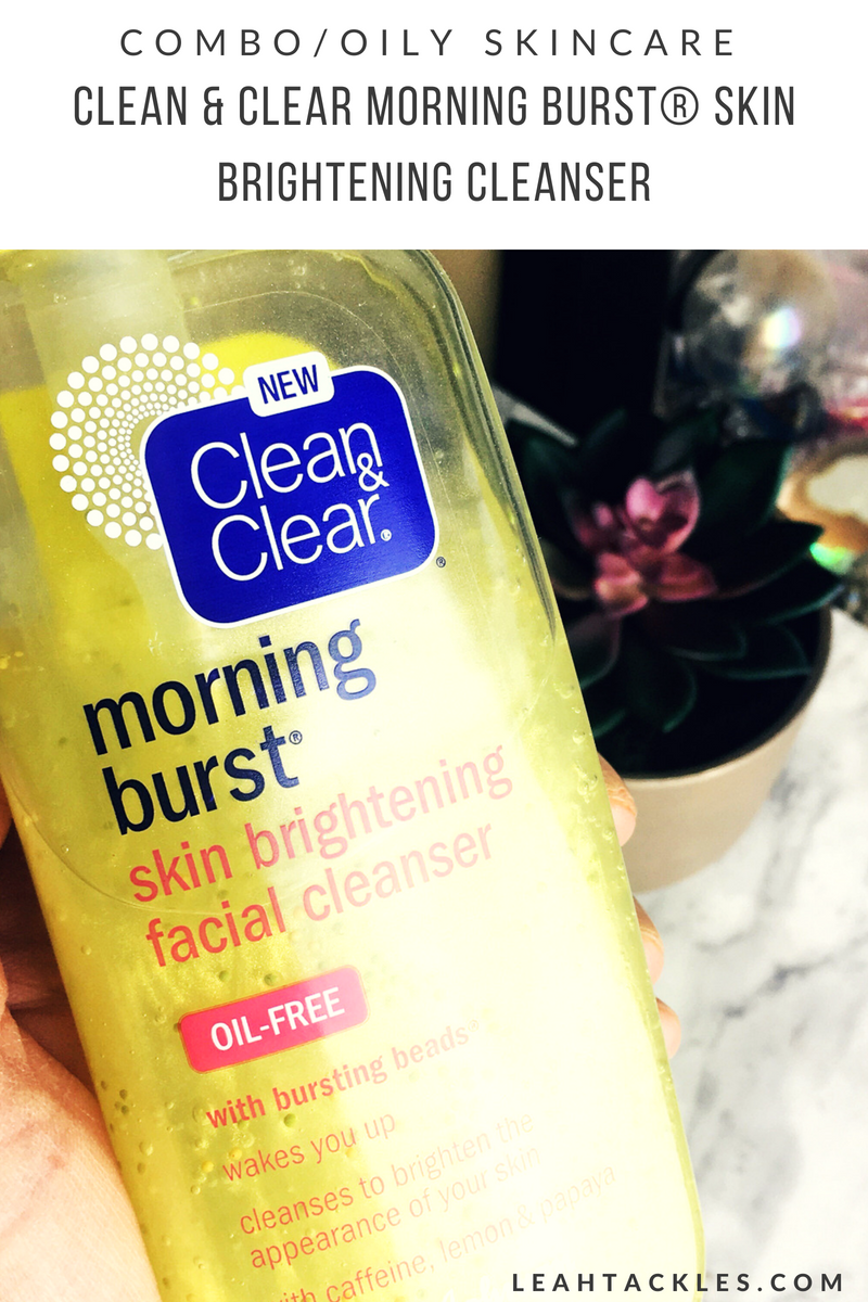 AFFORDABLE MORNING CLEANSER FOR COMBO/OILY SKIN | CLEAN & CLEAR MORNING ...