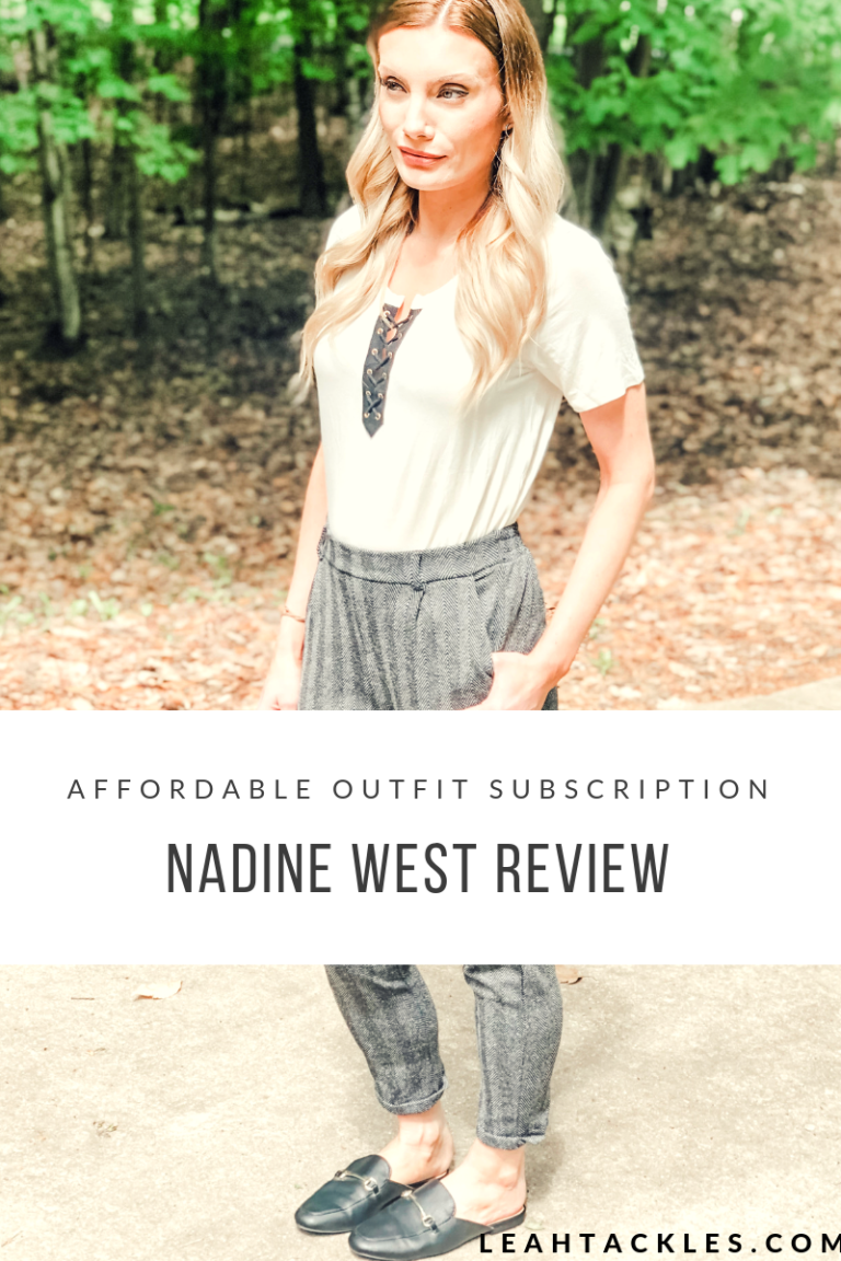 AFFORDABLE OUTFIT STYLE BOX NADINE WEST REVIEW